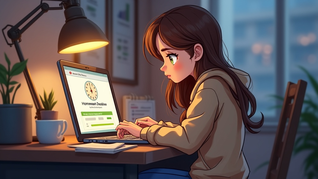 Calendar with a deadline.